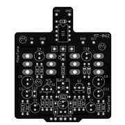 XOTIC EP BOOSTER MOD. REPLIKA - PŁYTKA PCB 