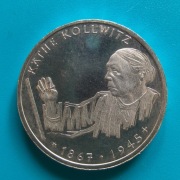 10 marek 1992 G Niemcy   Kathe Kollwitz Srebro 0,625 waga 15,5
