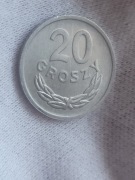 20 groszy z 1975 do 1978 roku