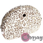 Piaskowy organizer do Obag MOON LIGHT panterka beżowa humus wkład OMAY