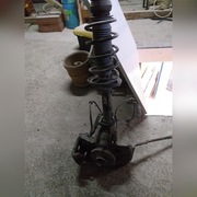 Zwrotnica kompletna z amortyzatorem