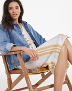 Nowa sukienka len paski 