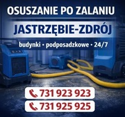 Osuszanie po zalaniu – Jastrzębie Zdrój | budynki | 24/7