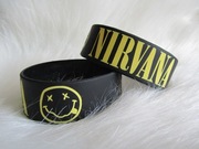 NIRVANA - Bransoletka silikonowa /opaska