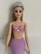 Lalka Barbie Syrenka hybryda fioletowy ogon