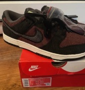 Nike dunk low burgundy fleece 40.5 rozmiar 
