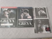 Zestaw Fifty Shades of Grey 2x DVD + 2x SOUNDTRACK (wszystko folia)