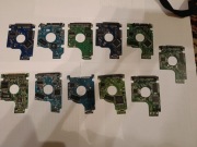 Płytki elektronika do HDD 2,5' 11 sztuk