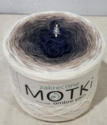 Włóczka ombre 3 nitki bawelna akryl 1250m 