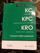 Kodeks cywilny KPC KRO C.H BECK 12 MAJA 2023r