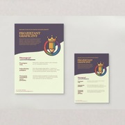 Projekt ulotki jednostronnej. PROMOCJA