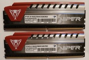 Pamięć Viper Elite red 16 GB DDR4 ( 2x8 gb )