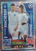 KARTA PIŁKARSKA - Yevhen Khacheridi, Aleksandar Dragovic