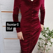 SUKIENKA WIECZOROWA CZERWONA 