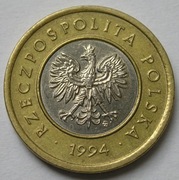 Polska 2 złote 1994 - dta