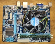 Gigabyte GA-H61M-DS2 + Intel Core i3-3220 + 4GB DDR3