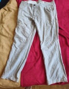 Spodnie bawełna len pas 102 cm 178 180 cm