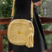 Torebka ręcznie wykonana handmade torebka na ramię idealna na co dzień
