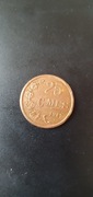 Luksemburg 25 centimes 1947 rok