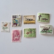 Znaczki San Marino – fauna, sport, Disney, lotnictwo – komplet 7 sztuk