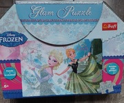 Puzzle Trefl brokatowe. Kraina lodu. 