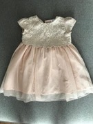 komplet 4 sukienek 86-92