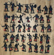 Żołnierzyki figurki różne duży zestaw mix 