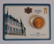 Luksemburg 2006, 2 euro coincard