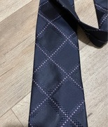 Krawat męski granatowy