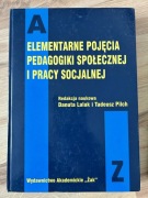 Elementarne pojęcia pedagogiki społecznej i pracy socjalnej