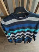 SWETER CHŁOPIĘCY KOLOROWY C & A ROZM. 140 STAN BDB
