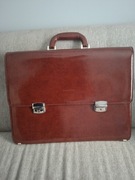 Aktówka,  teczka męska skórzana 