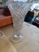 Wazon kryształowy z czasów PRL-u   