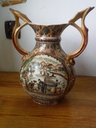 Piękny duży chiński wazon sygnowany  (31 cm ) UNIKAT ZOBACZ 