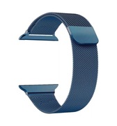 Pasek do Apple Watch 42/44/45/46/49 mm BLUE Bransoleta Magnetyczna