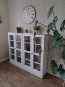 Ikea Havsta zestaw 2 szafek drewnianych z cokołem - 400 zł taniej