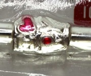 Bombilla alpaka Garibaldi 19 cm, Paragwaj  (I love PY)