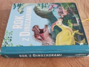 Rok z dinozaurami książka kropka 