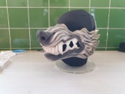 Maska wilka haloween