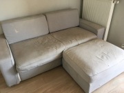 Kanapa IKEA rozkładana + pufa