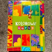Kolorowe karty. Poziom B+. Pakiet
