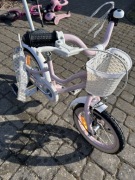 Rower Sun Baby Heart Bike 14" biały, różowy