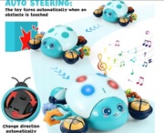 NA DZIEŃ DZIECKA EDUKACJYNA, INTERAKTYWNA ZABAWKA DO RACZKOWANIA BIEDRONKA