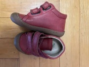 Naturino używane buty dziewczęce skórzane r. 20 – bordowe