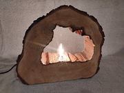 Wyjątkowa lampa z naturalnego drewna  – rękodzieło z duszą nr 2