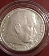 Niemcy, III Rzesza, 2 marki 1938 Paul von Hindenburg