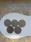 Moneta 10 zł, obiegowa, 1987 rok