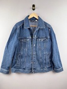 H&M kurtka jeansowa denim niebieska klasyczna oversize L XL bawełna