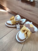 Buty Zara 44 nowe skate brązowo biale