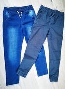 Spodnie młodzieżowe materiałowe r. 164